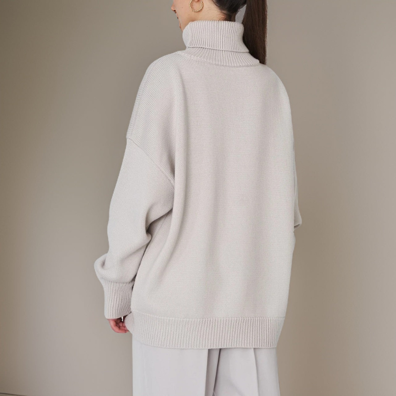 R&B | Rollkragenpullover für Frauen Warm