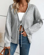 R&B | Lässig Langarm Sweater Cardigan