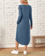 R&B | Lockeres Kleid mit Taschen