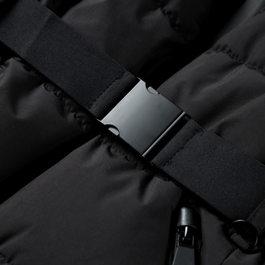 R&B | Damen Kapuzen Gürteltaschen Steppjacke