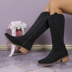 Klassische Cowboy Stiefel Damen