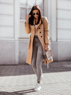 R&B | Taillierter Trenchcoat für Frauen Herbstkollektion