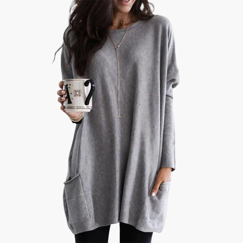 R&B | Langpullover Im Oversize-Stil - Bequemer Casual-Look für Herbst und Winter