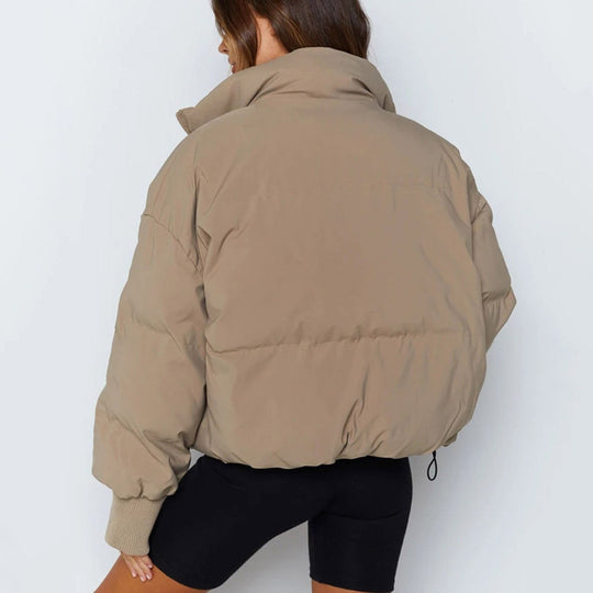 R&B | Kurze Pufferjacke mit Reißverschluss - Reißverschluss