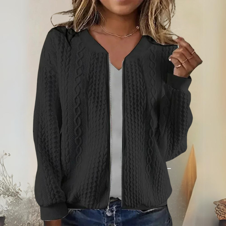 R&B | Bequeme Zipperjacke für Damen
