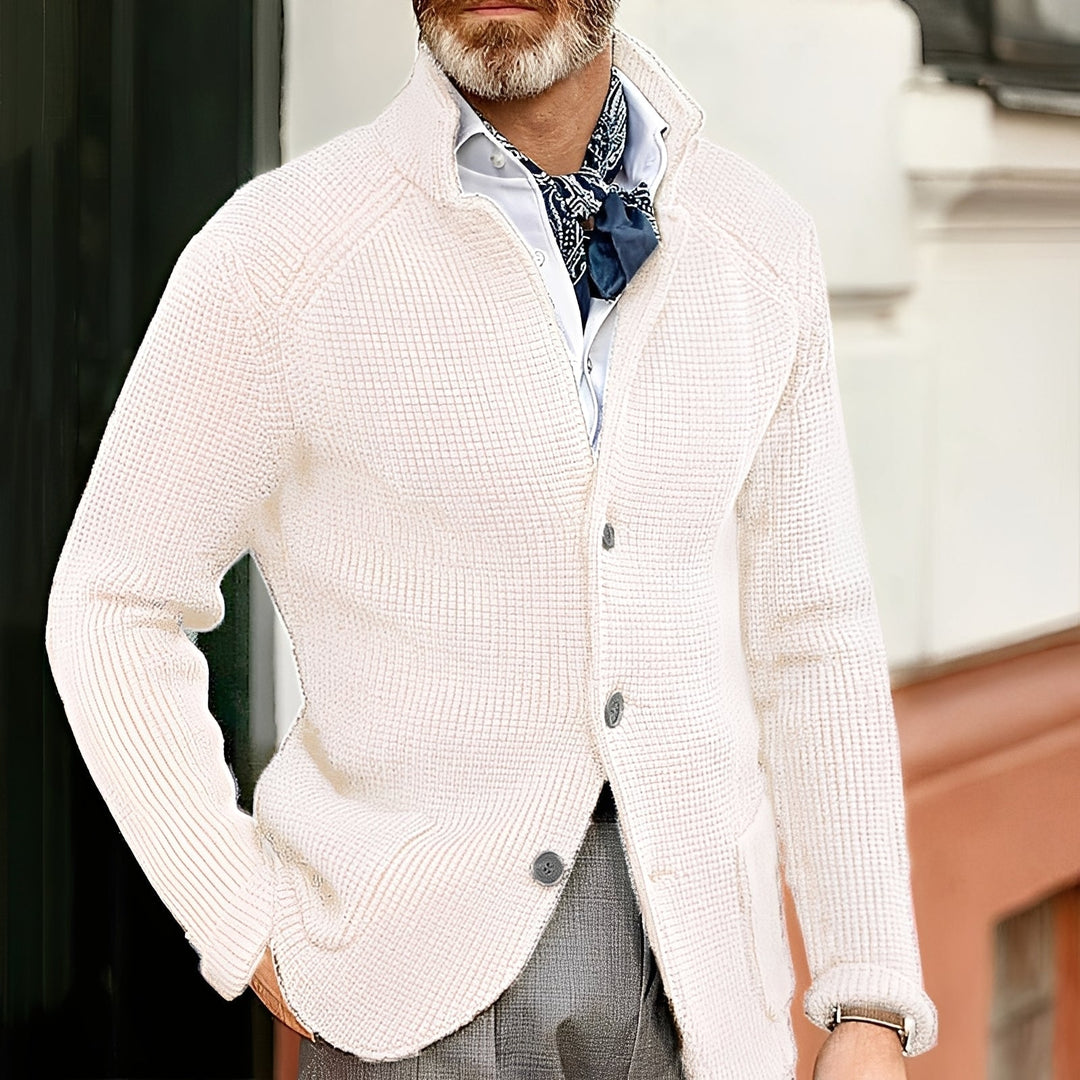 R&B | Eleganter Strickcardigan für Herren