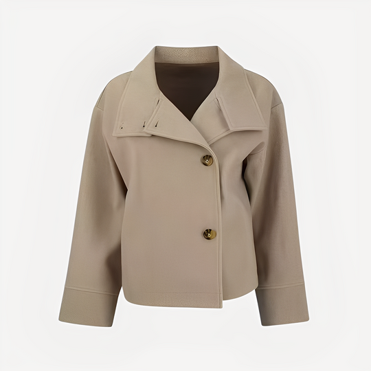 R&B | Schicke Damenwolljacke mit einem Knopf