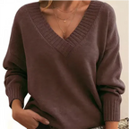 R&B | Pullover Winter V-Ausschnitt für Frauen
