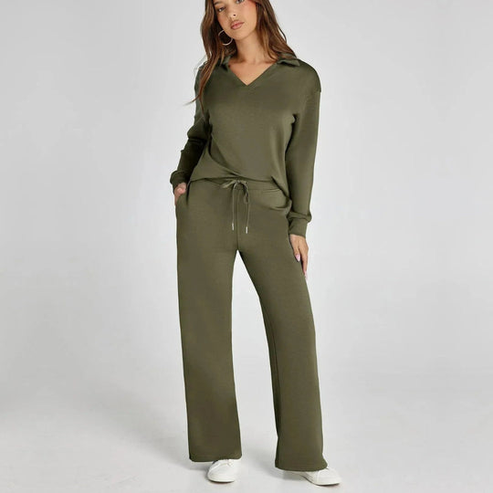 R&B | Damen Loungewear Satz mit Weiten Hosen