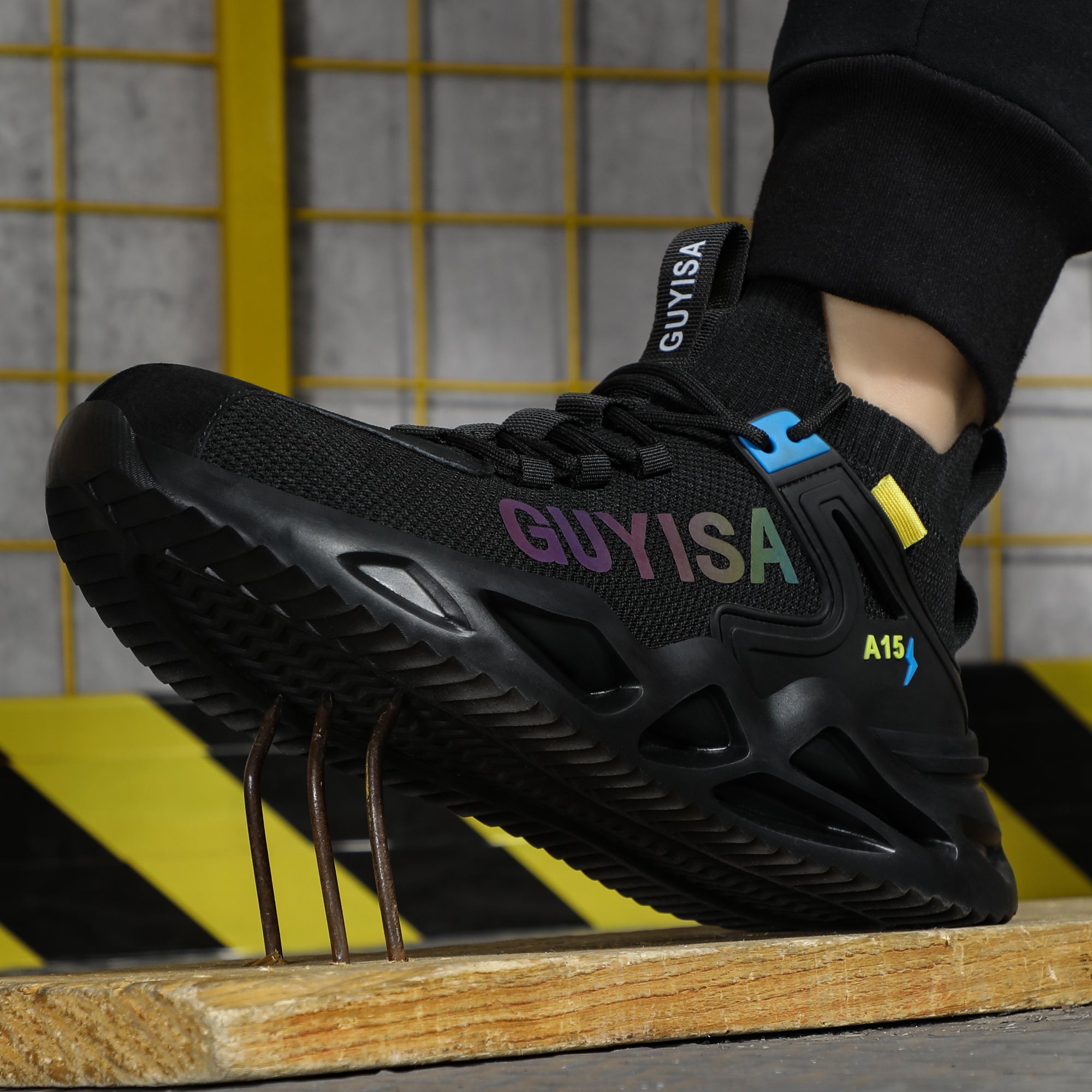Infinity Flyknit Atmungsaktive Sicherheitsschuhe R&B