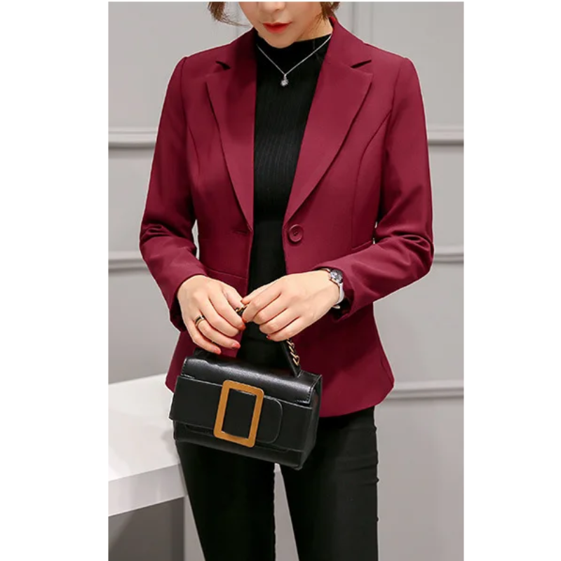 R&B | Eleganter Damen Blazer mit Langen Ärmeln Perfekt für Die Arbeit