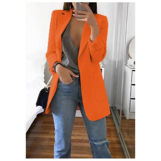 R&B | Blazer für Frauen Khaki Farbe Herbst Moda