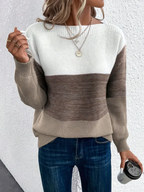 R&B | Eleganter Langarm Pullover mit Fallenden Schultern