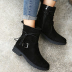 Vintage Schnalle Stiefeletten R&B