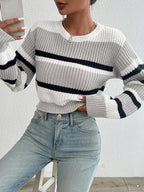 R&B | Strick Rundhals Pullover