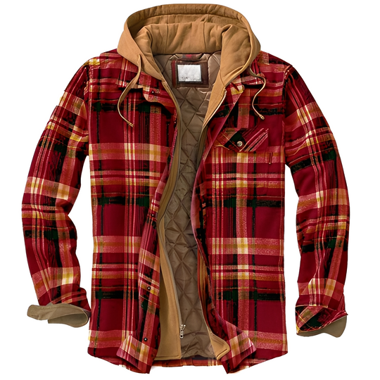 R&B | Casual Flanelljacke mit Karomuster für Männer