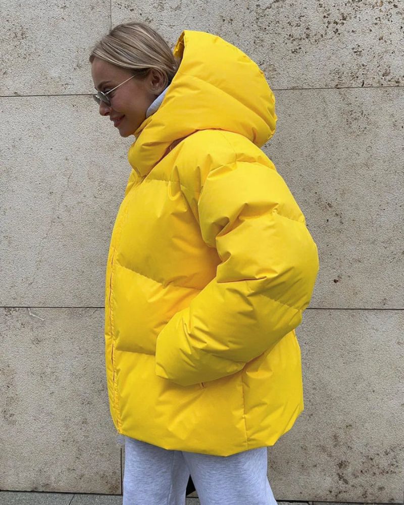 R&B | Lockere Baumwollgefütterte Jacke