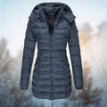 R&B | Damen Langjacke Gepolsterte Pufferjacke
