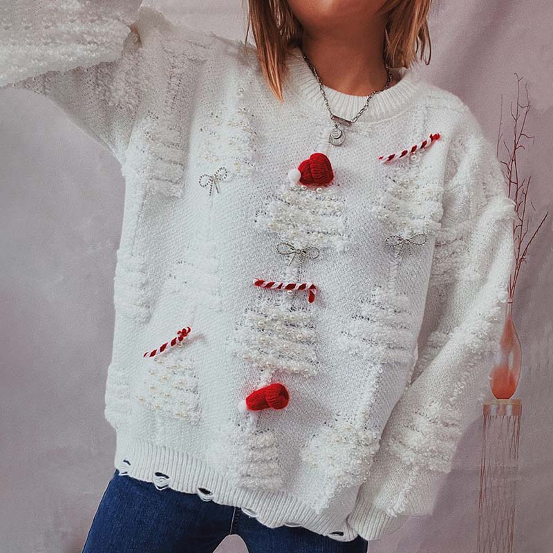 R&B | Weihnachtspullover Mit Fröhlichem Design