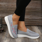 Gestickte lässige Mesh-Schuhe R&B
