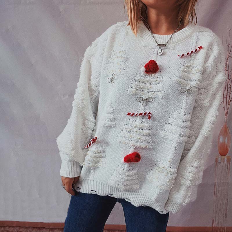 R&B | Weihnachtspullover Mit Fröhlichem Design