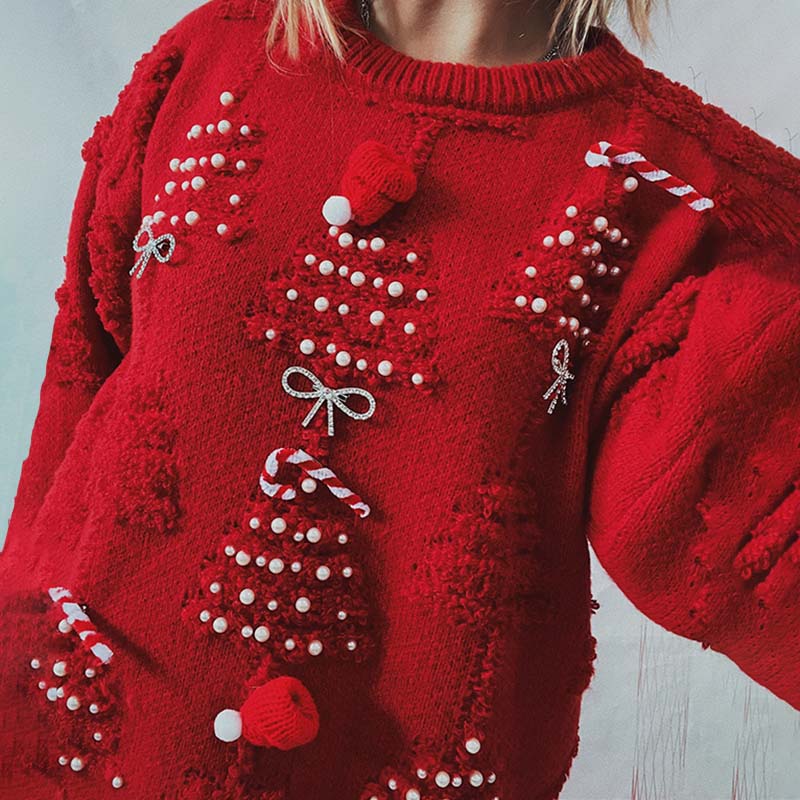 R&B | Weihnachtspullover Mit Fröhlichem Design