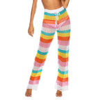 Damen luftige gehäkelte Strandhose R&B