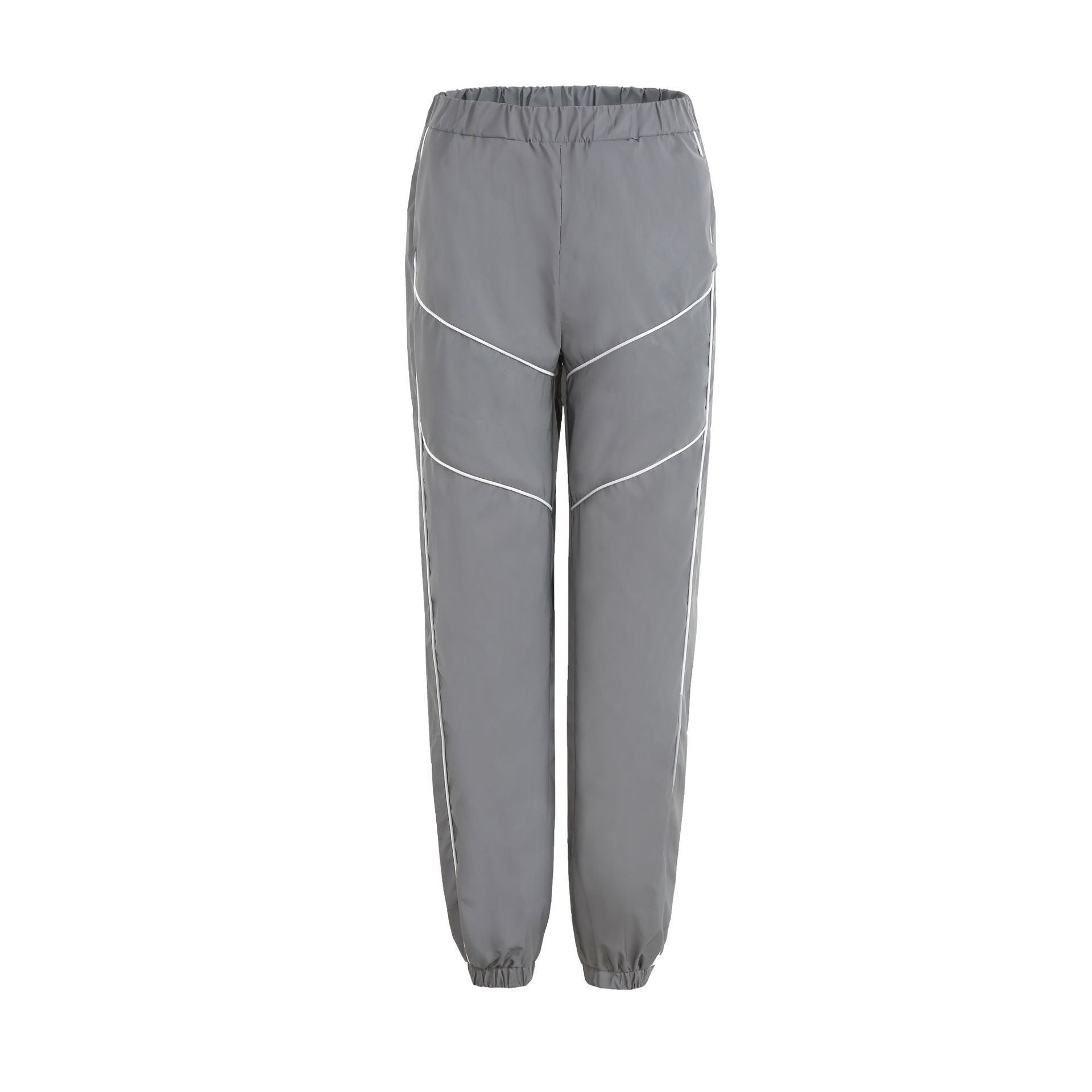 Damen Sportliche Jogginghose im modernen Schnitt mit kontrastierenden Nähten R&B