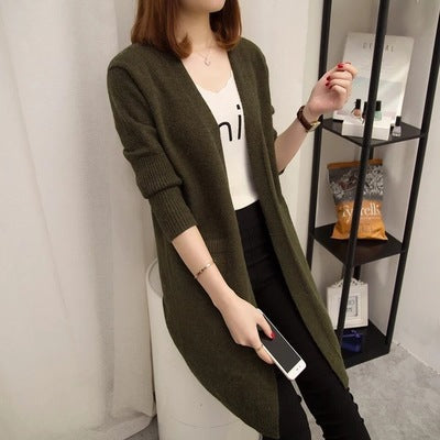 Damen Strickcardigan mit modischem V-Ausschnitt und lässiger Passform R&B
