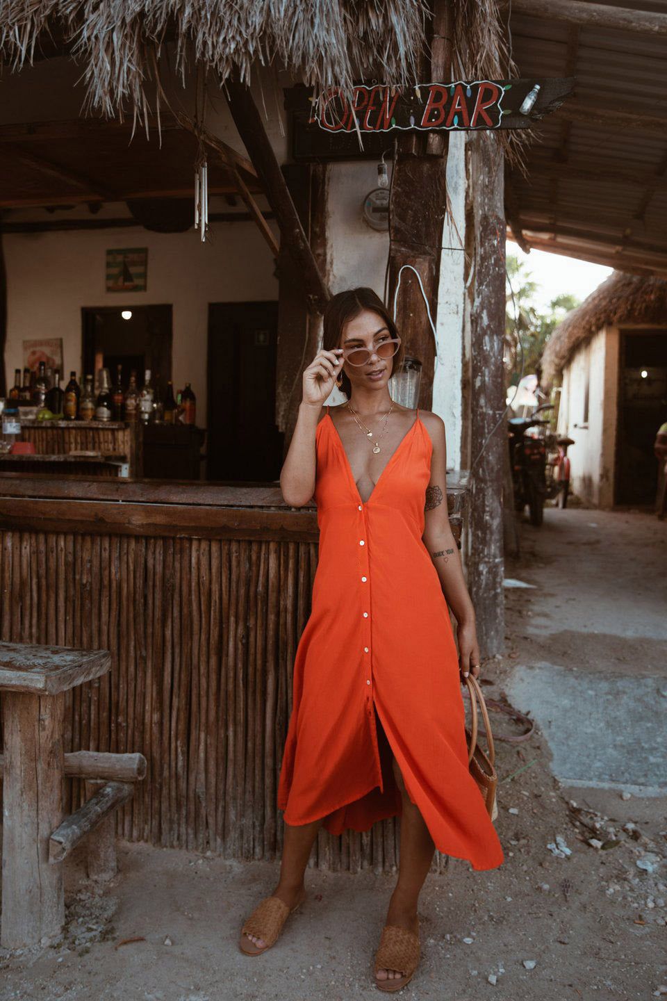 Damen Sommerkleid R&B