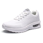 Damen nan atmungsaktiver Strick-Alltags-Sneaker mit integrierter Luftfeder-Zwischensohle und flexibler Profilsohle R&B