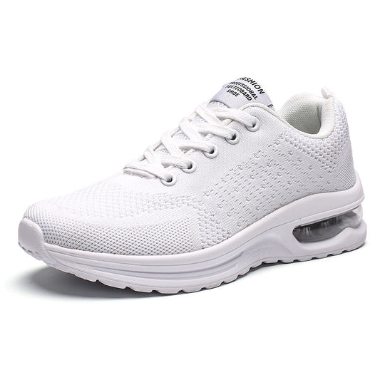 Damen nan atmungsaktiver Strick-Alltags-Sneaker mit integrierter Luftfeder-Zwischensohle und flexibler Profilsohle R&B