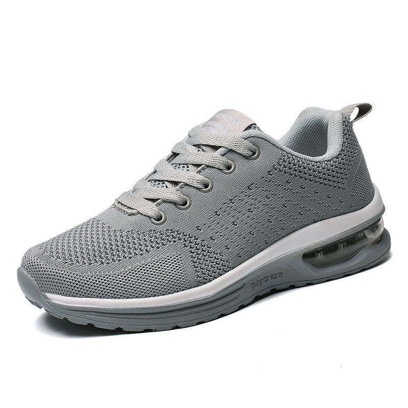 Damen nan atmungsaktiver Strick-Alltags-Sneaker mit integrierter Luftfeder-Zwischensohle und flexibler Profilsohle R&B