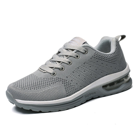 Damen nan atmungsaktiver Strick-Alltags-Sneaker mit integrierter Luftfeder-Zwischensohle und flexibler Profilsohle R&B