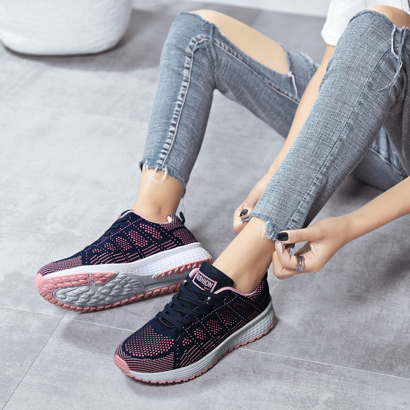 Damen Atmungsaktive Lauf-Sneaker mit flexibler Sohle und gemütlicher Dämpfung R&B