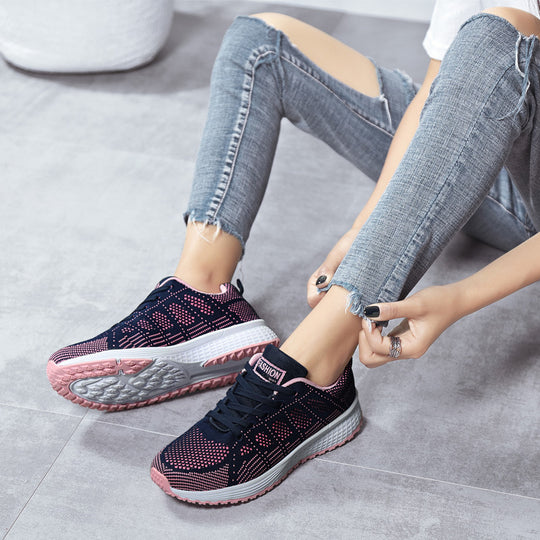 Damen Atmungsaktive Lauf-Sneaker mit flexibler Sohle und gemütlicher Dämpfung R&B