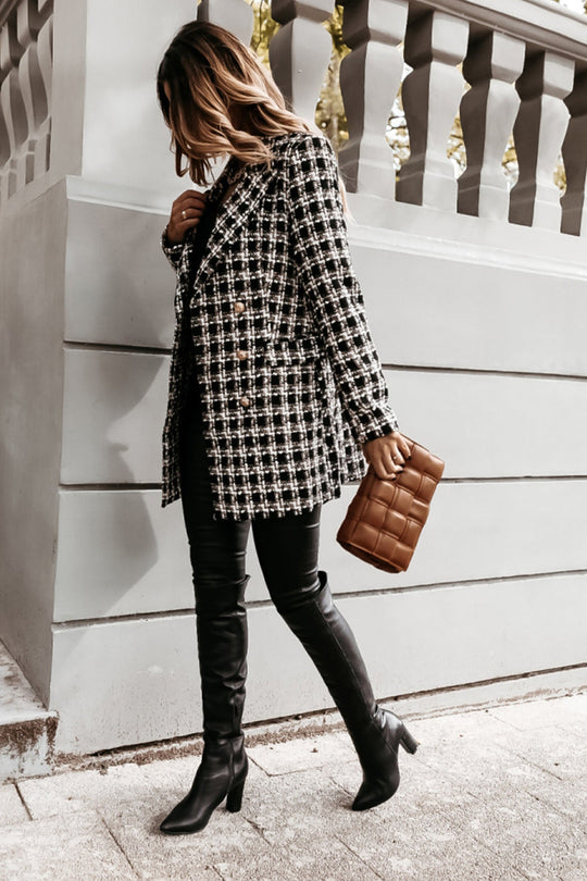 R&B | Print Revers Mid Length Mantel
