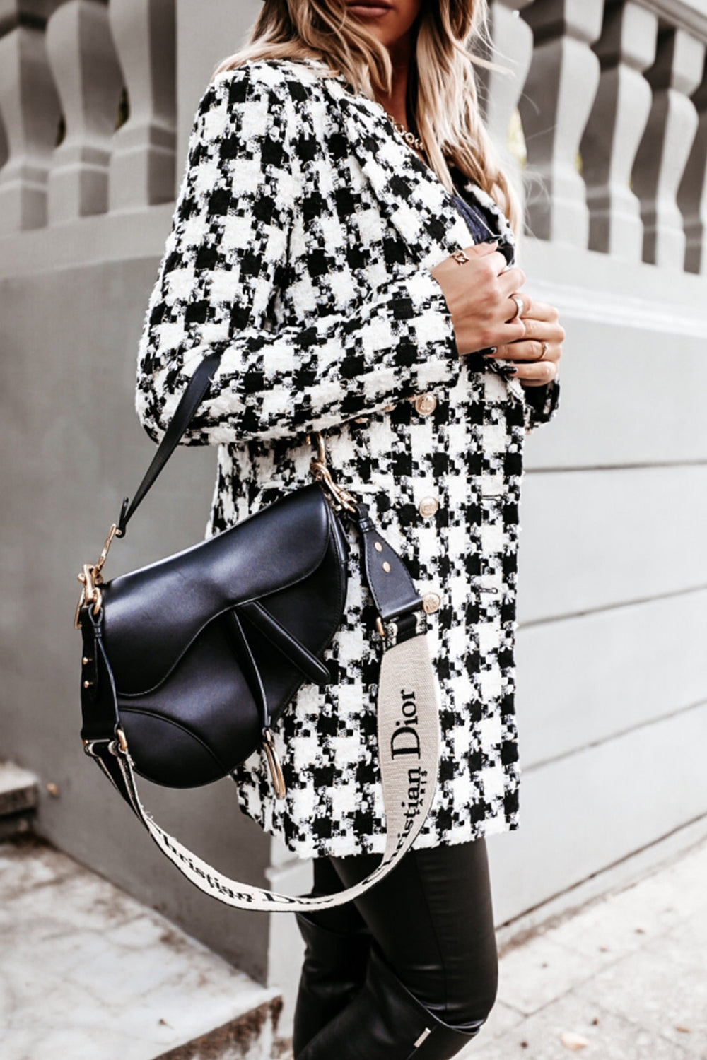 R&B | Print Revers Mid Length Mantel