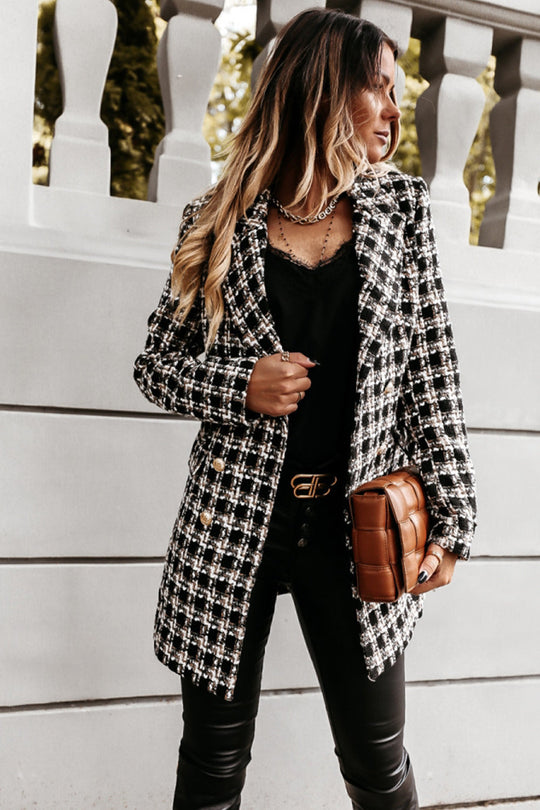 R&B | Print Revers Mid Length Mantel