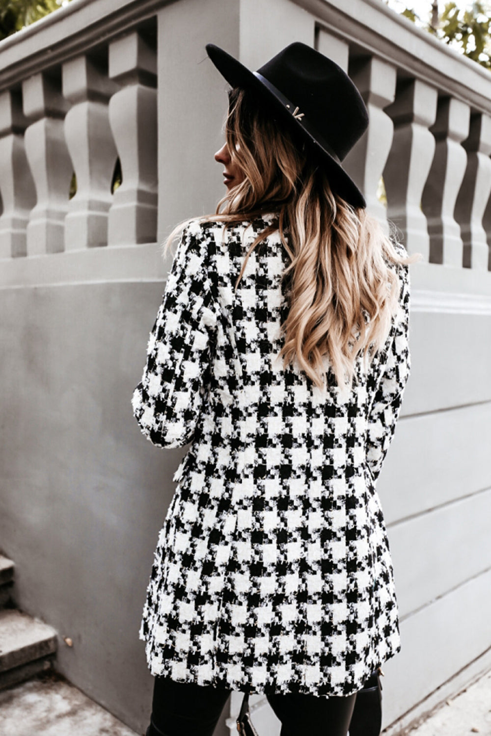R&B | Print Revers Mid Length Mantel