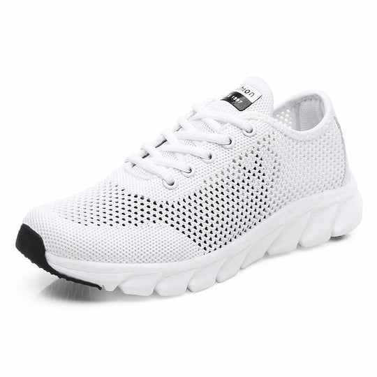 Damen nan leichte Netz-Freizeitsneaker mit perforiertem Obermaterial und flexibler Wellenlaufsohle R&B