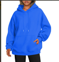 Damen lässiger Kapuzenpullover im auffälligen Batik-Design R&B