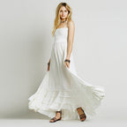 R&B | Kleid aus Baumwolle mit Neckholder