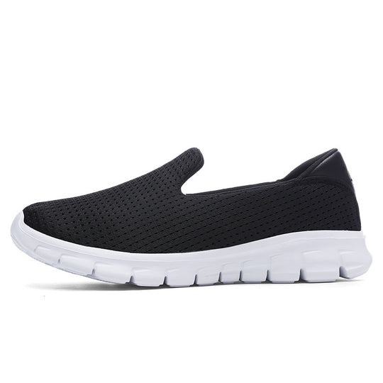 Damen Komfortable Slip-On Sneakers mit atmungsaktivem Obermaterial R&B