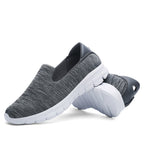 Damen Komfortable Slip-On Sneakers aus atmungsaktivem Mesh-