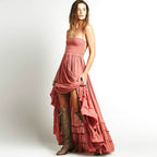 R&B | Kleid aus Baumwolle mit Neckholder