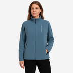 R&B | Damen Outdoor Fleecejacke Warm Gefüttert mit Plüschigem Innenfutter