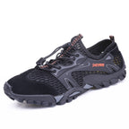 Herren nan schnelltrocknender Mesh-Wasserschuh mit TPU-Fersenstabilisator und profilierter Trailsohle R&B