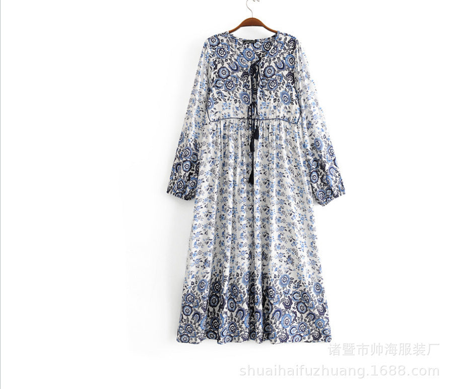 R&B | Kleid mit böhmischem Print