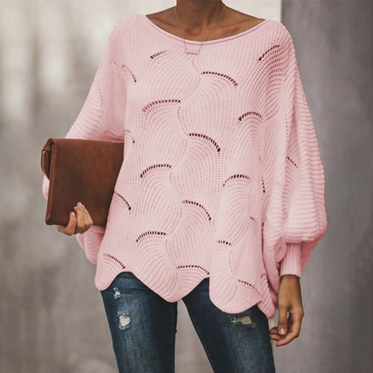 R&B | Strukturierter Fit Rippensweater